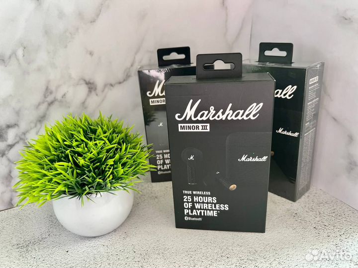 Беспроводные наушники Marshall Minor 3