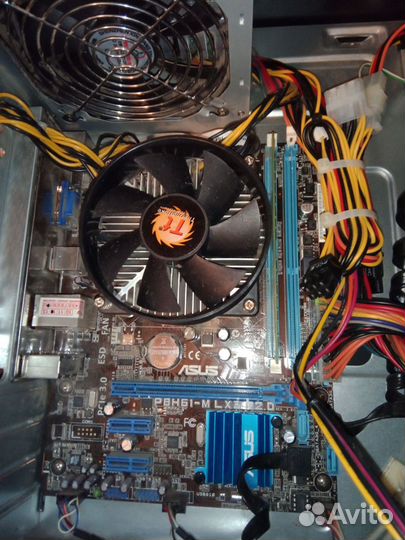 Материнская плата 1155 Asus P8H61-M LX3 рабочая