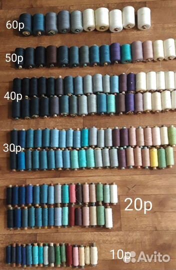 Нитки хлопок