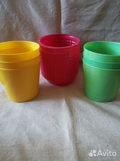 Пластиковая посуда СССР