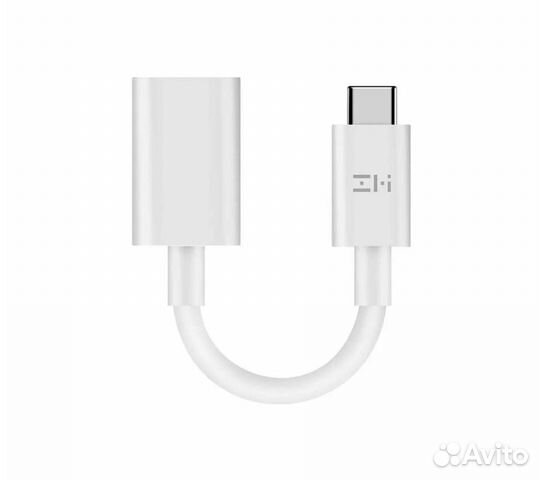 Адаптер ZMI USB-C/Jack 3.5mm (AL71A) белый