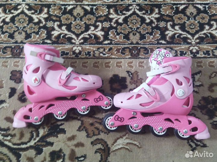 Роликовые коньки детские раздвижные