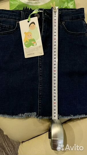 Джинсовая юбка для девочки, Sela, новая
