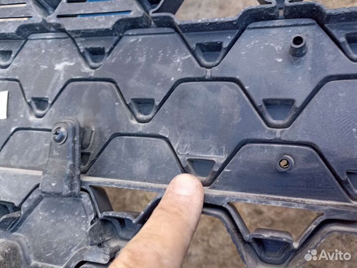 Решетка в бампер Kia Soul 3 2019