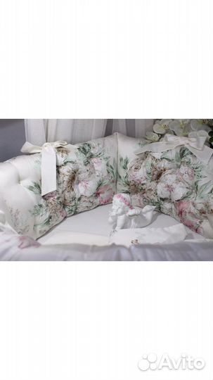 Бортики для детской кроватки