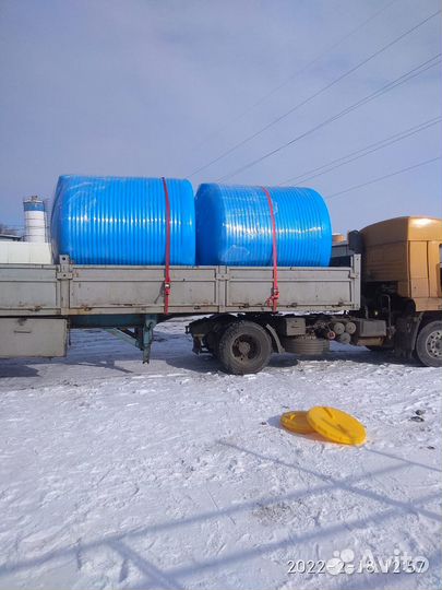 Резервуар 10 м3 пластиковый для воды, топлива