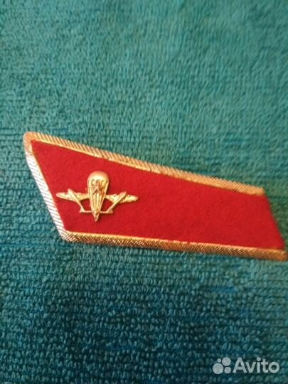 Шеврон и околыш вдв