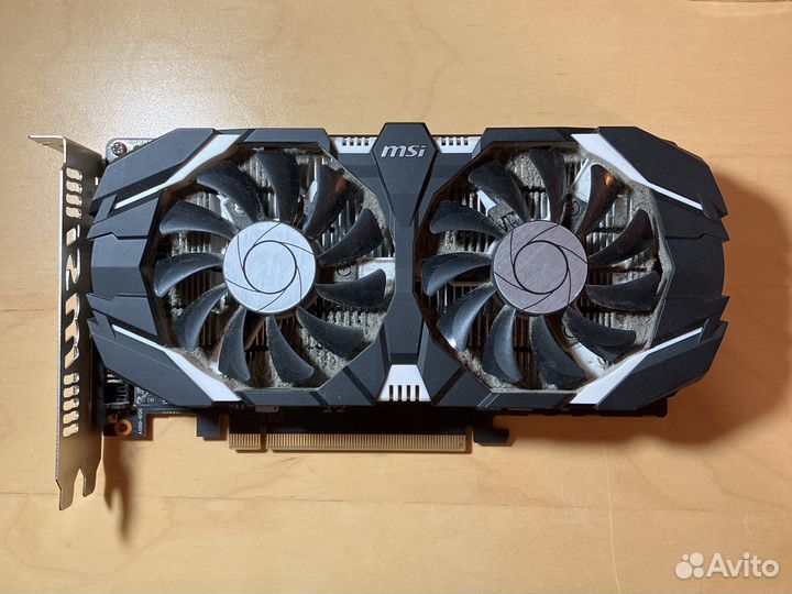 Видеокарта MSI GeForce GTX 1050 Ti 4GT OC