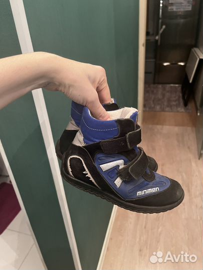 Ботинки осенние minimen для мальчика