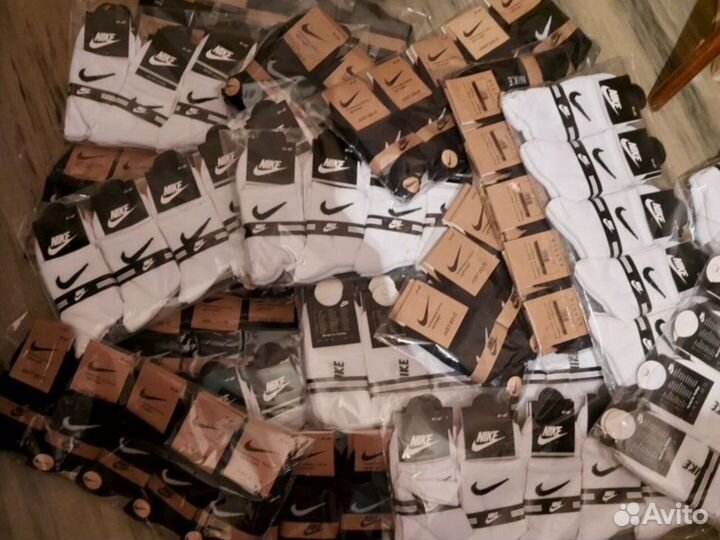 Высокие носки nike adidas