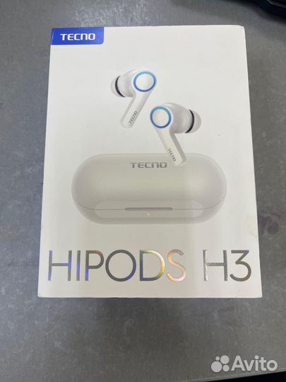 Беспроводные наушники tecno Hipods H3