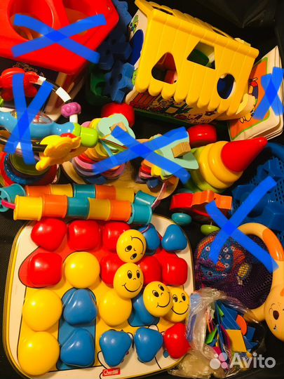 Развивающие игрушки ELC пакетом