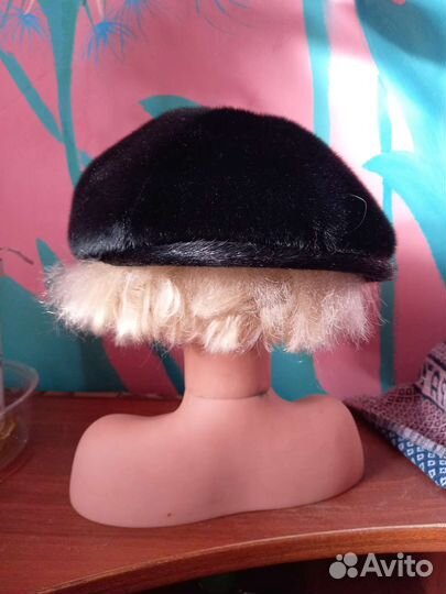 Меховая мужская кепка
