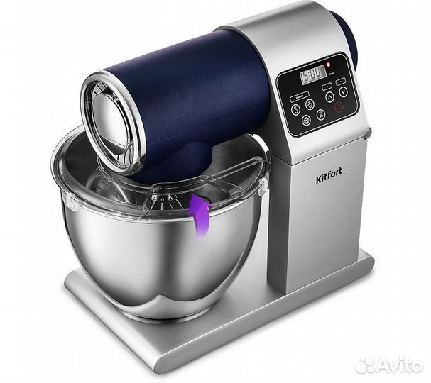 Цельнометаллический планетарный миксер Kitfort кт