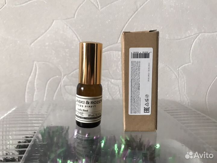 Zielinski & Rozen духи Vanilla Blend 10 мл