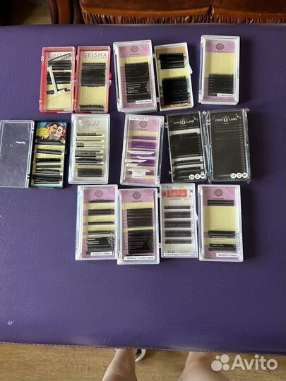 Ресницы для наращивания