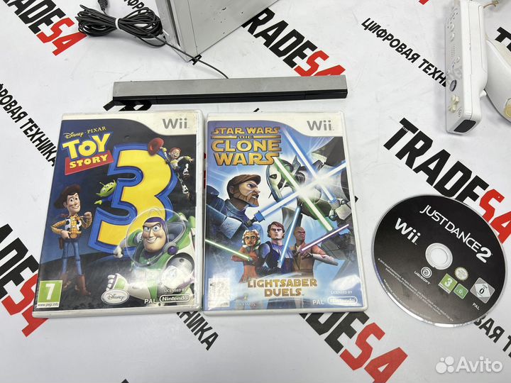 Nintendo Wii с играми