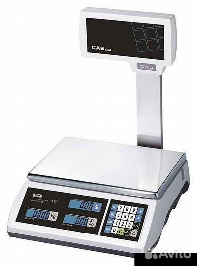 Торговые весы CAS ER JR-15CBU