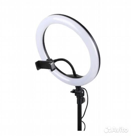 Кольцевая лампа 26 см+ штатив 210 см в подарок