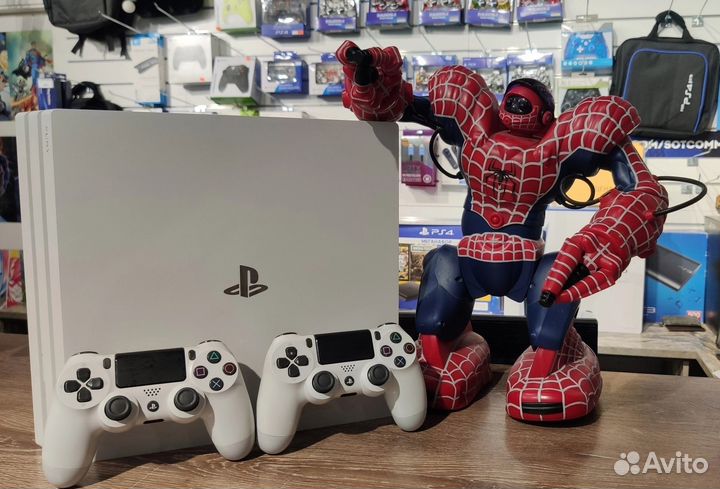 Sony PlayStation 4 Pro 1тб White - обменяем