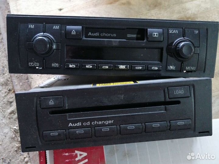 Магнитола и cd чейнджер на ауди а4 b6