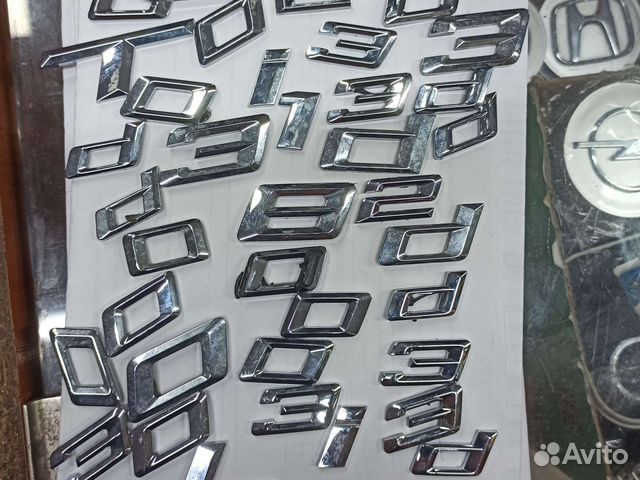 Логотип объём для бмв оригинал