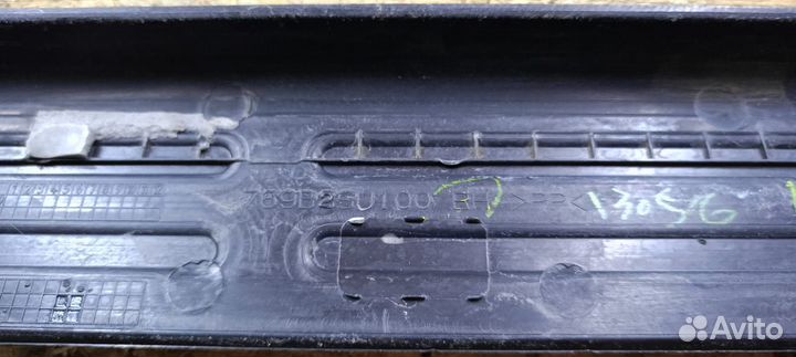 Накладка порога переднего, правого Luxgen