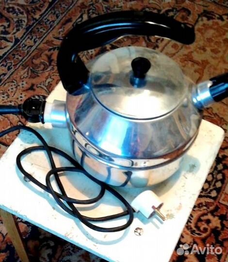 Электрочайник рабочий винтаж ретро СССР