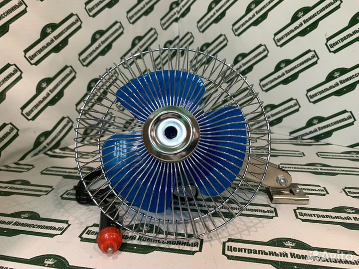 Вентилятор автомобильный с металлической решеткой