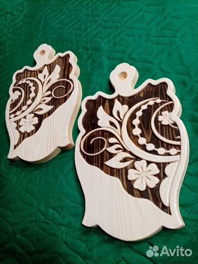 Набор разделочных досок на подставке