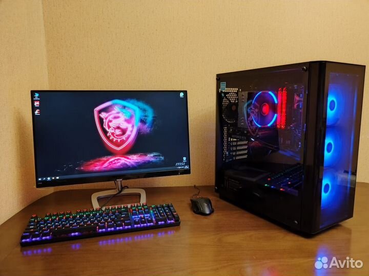 Игровой пк i7-10700kf/ RTX 3070/ 32Gb/ 2xSSD