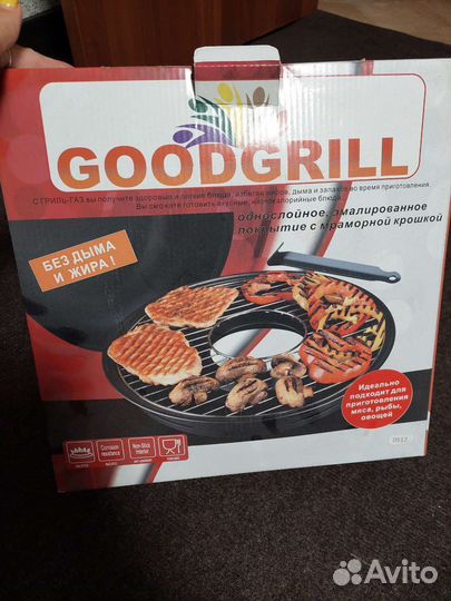 Сковорода гриль-газ