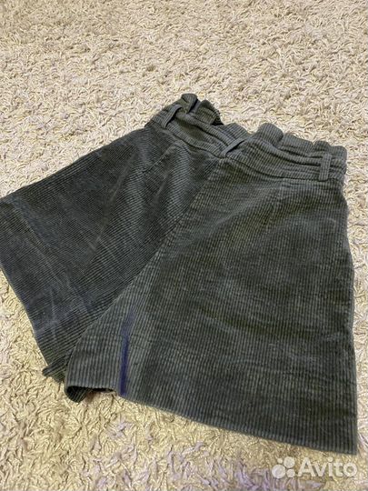 Замшевые шорты