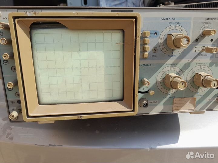 Осцилограф СССР