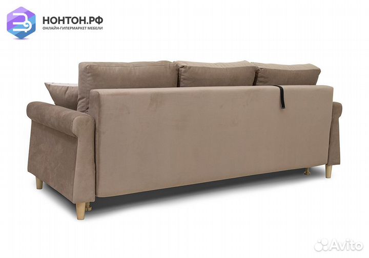 Диван тик-так Иветта светло-коричневый