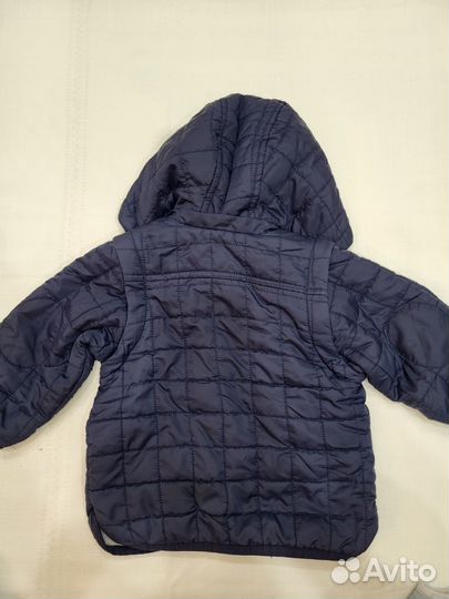 Куртка демисезонная детская Chicco 74, жилет 68