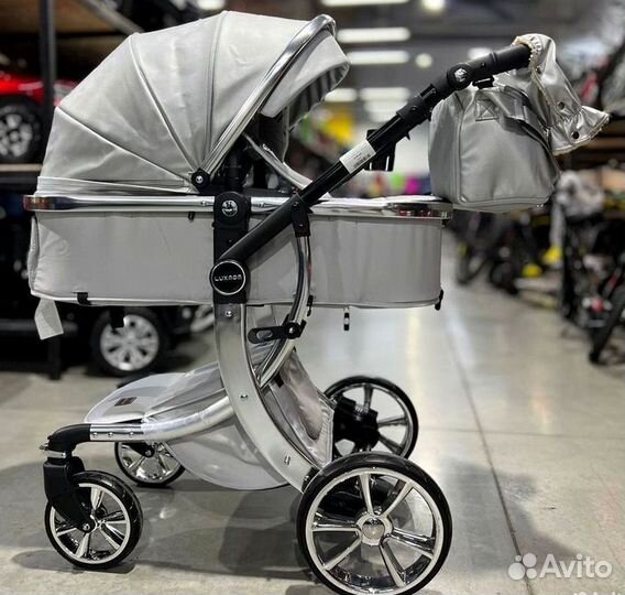 Коляска Luxmom 608 2в1 и 3в1 с гарантией