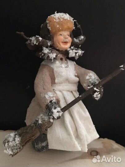 Ватные елочные игрушки новые