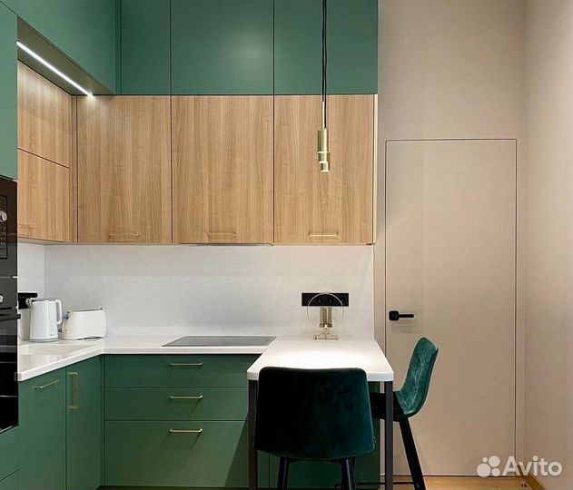 Кухня изготовим на заказ от фабрики