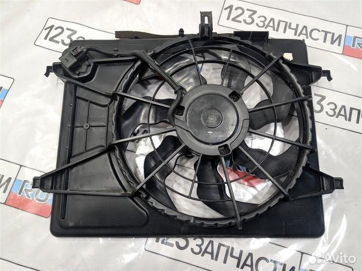 Диффузор радиатора в сборе Hyundai I30 FD G4GC