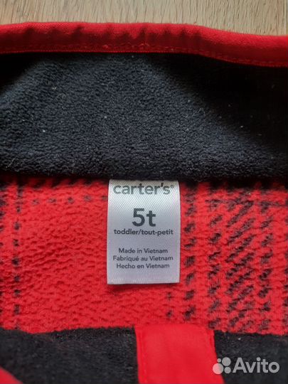 Флисовый костюм Carters 110