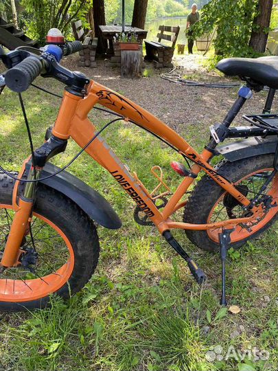 Велосипед Фэтбайк детский Love freedom оранжевый