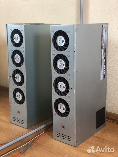 Супер-Тихий майнинг риг корпус