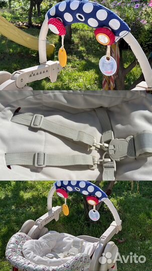 Детский стульчик для кормления Chicco Polly Magic