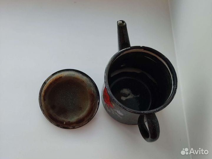 Чайники эмалированные бу 1 л