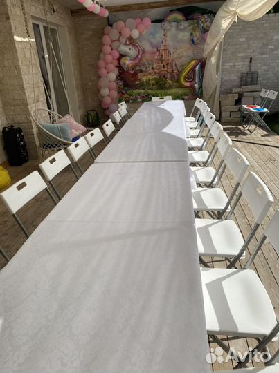 Стол стул в аренду