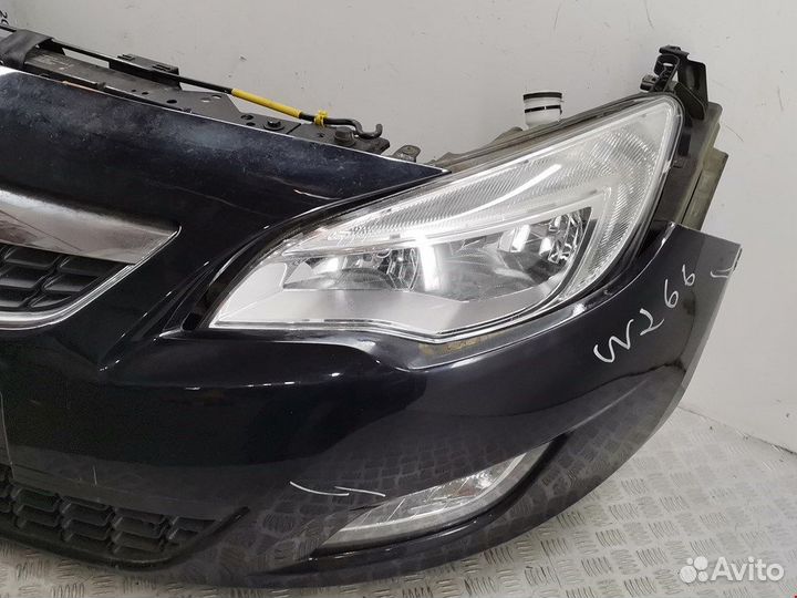 Бампер (ноускат) для Opel Astra J