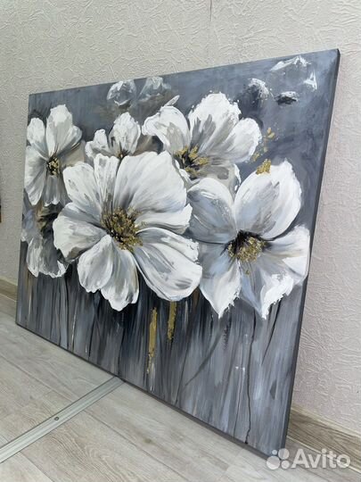 Картина маслом на заказ ручной работы в интерьер