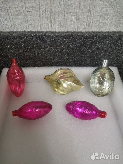 Елочные игрушки СССР