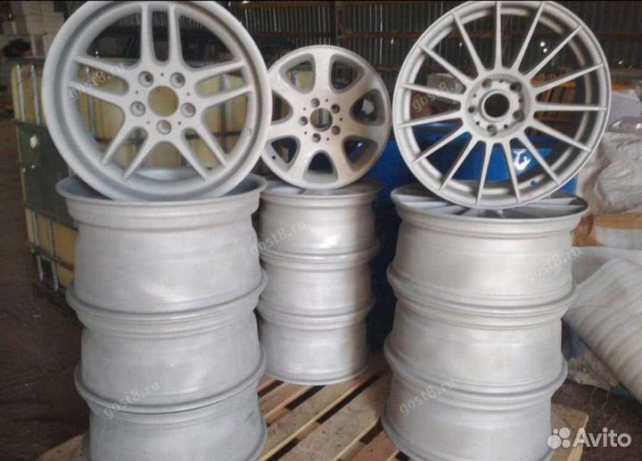 Пескоструйная очистка дисков